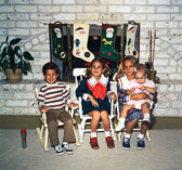 Susan, Michele, Chris, and Liz - Early Years